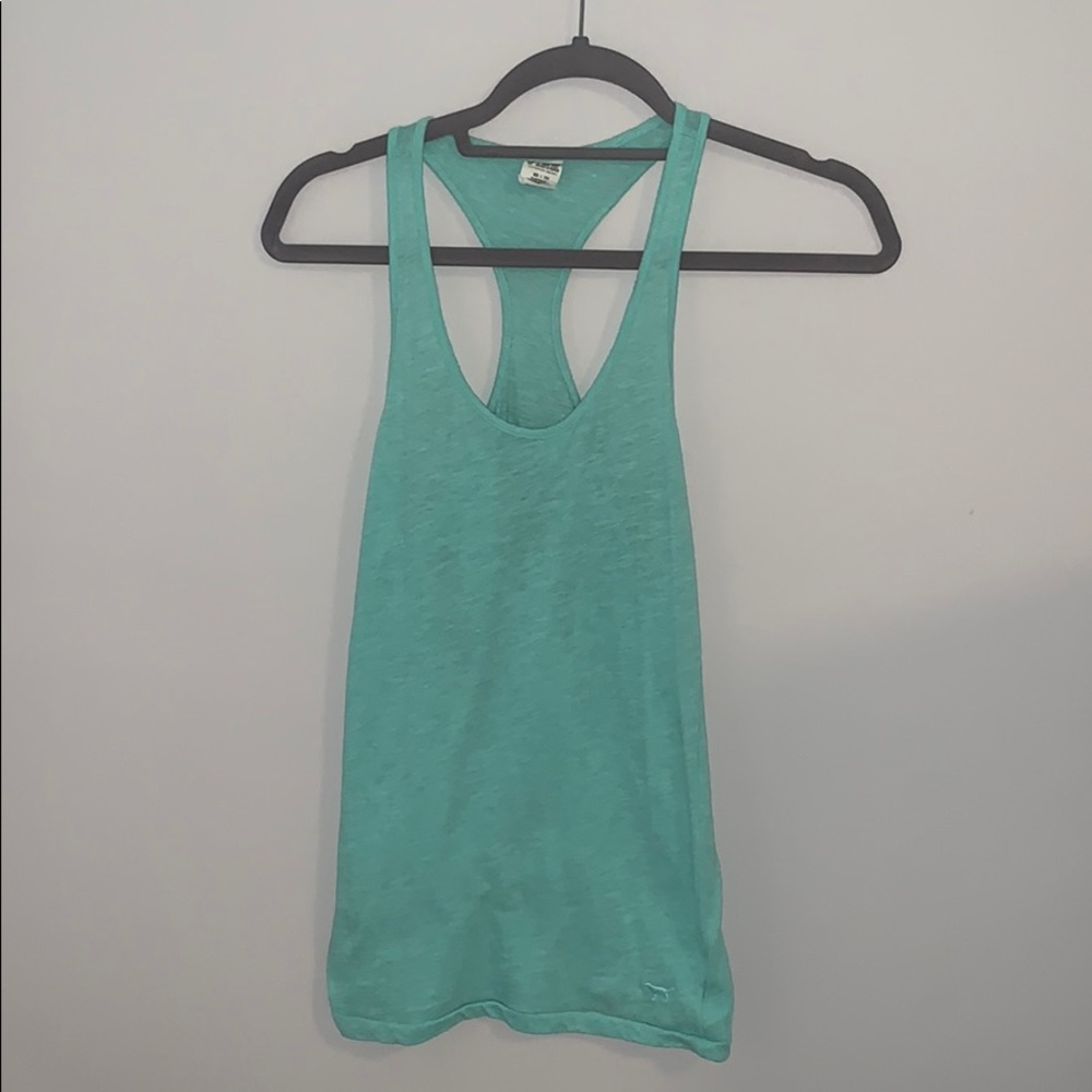 Blue PINK workout tank